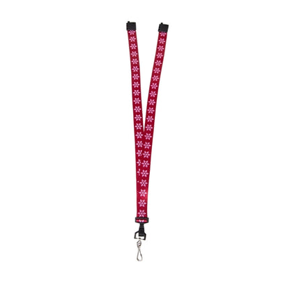 Custom 3/4" Lanyard w/ Swivel J & Plastic Hook