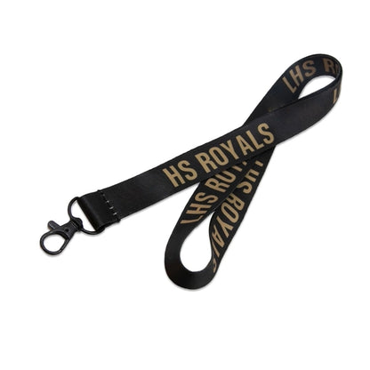 Custom 3/4" Polyester Lanyard w/ Lobster Claw