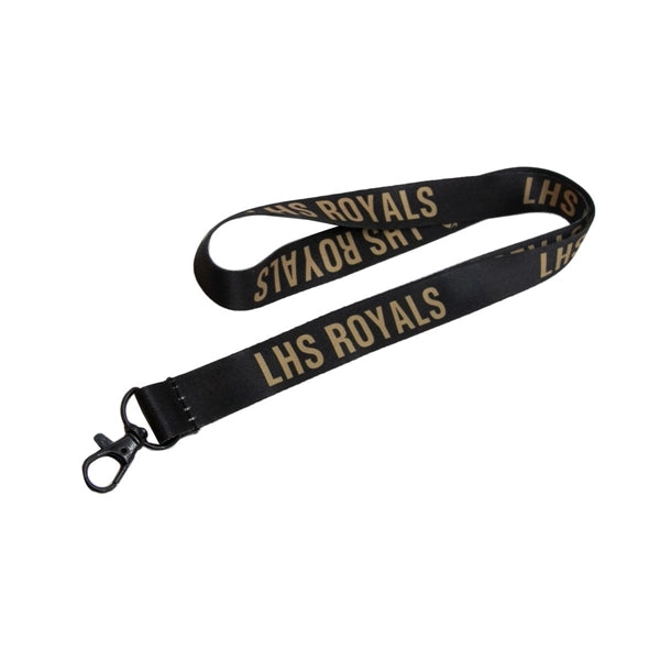 Custom 3/4" Polyester Lanyard w/ Lobster Claw