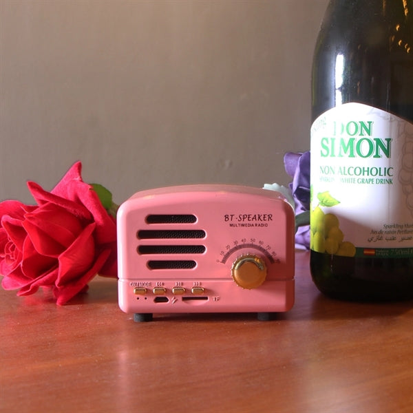 Vintage Radio Bluetooth Speaker