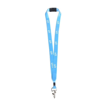 Custom 3/4" Lanyard w/ Badge Clip & Safety Breakaway