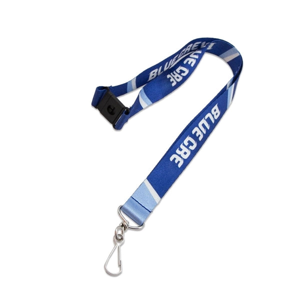 Custom 3/4" Polyester Lanyard w/ Swivel J Hook & Safety Brea