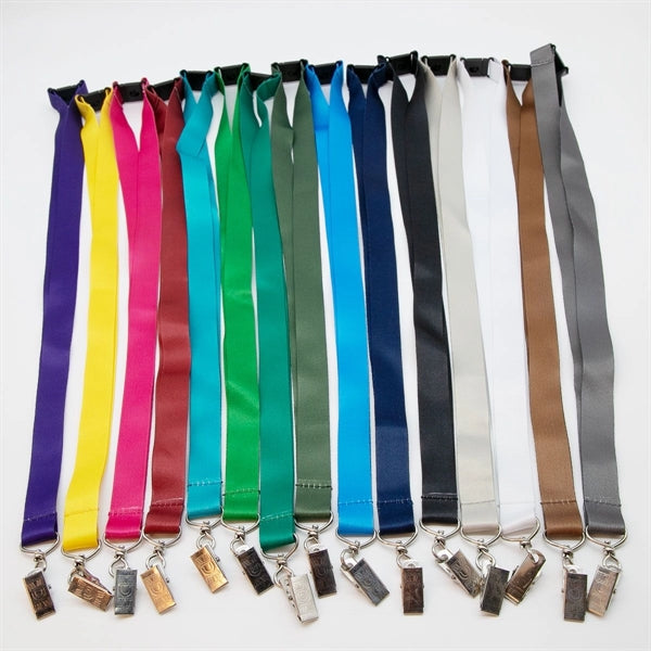 3/4" Dye Sublimated Polyester Lanyard w/ Swivel Bulldog Clip