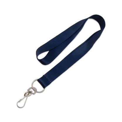 Custom Lanyard w/ Metal Split Ring & Swivel J Hook