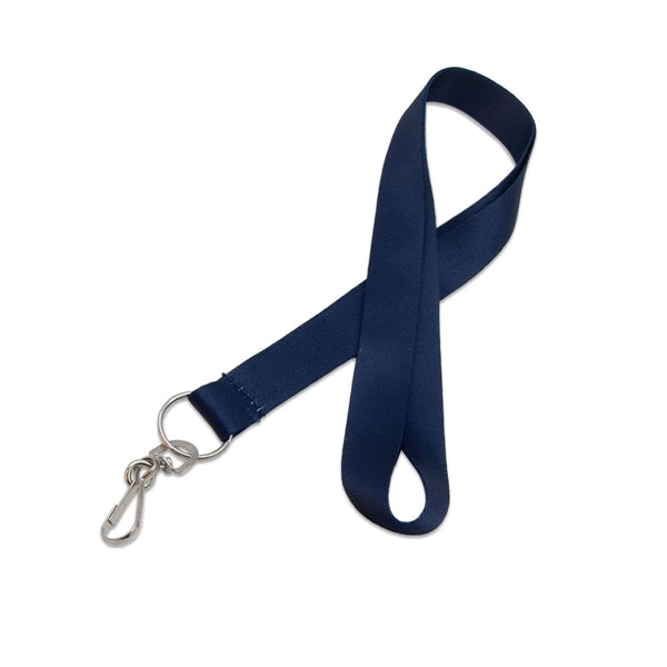 Custom Lanyard w/ Metal Split Ring & Swivel J Hook