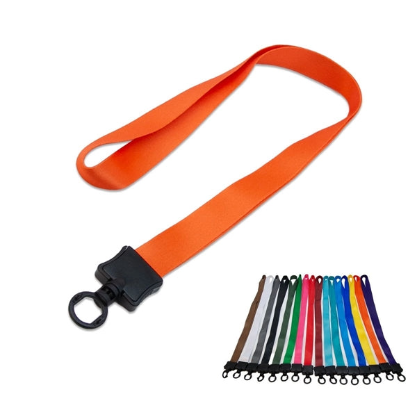 Custom Lanyard Plastic Clamshell & O Ring