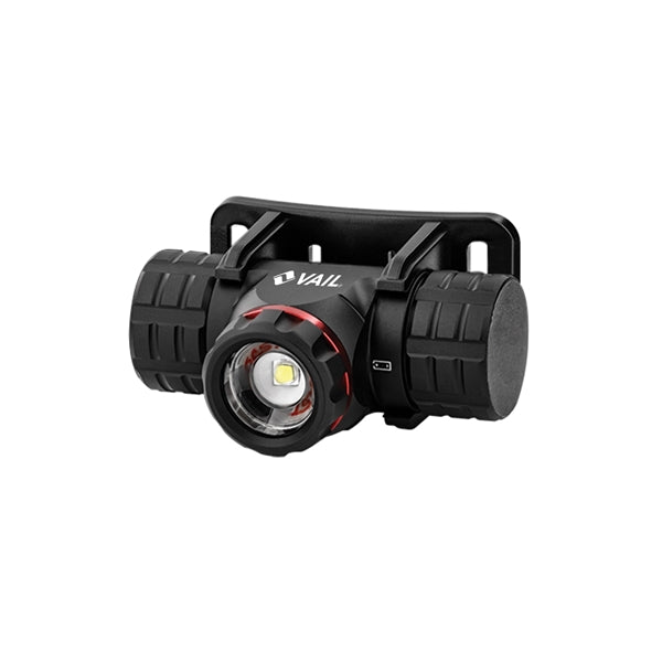 RECHARGEABLE-DUAL POWER HEADLAMP