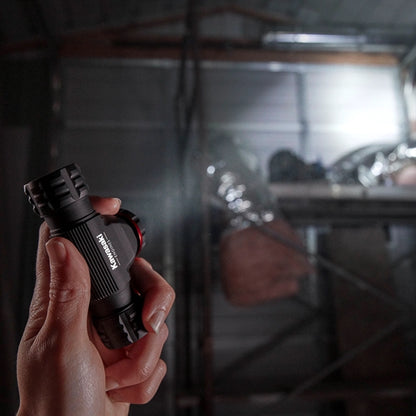 RECHARGEABLE-DUAL POWER ALUMINUM HEADLAMP