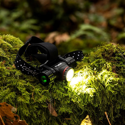 RECHARGEABLE-DUAL POWER ALUMINUM HEADLAMP