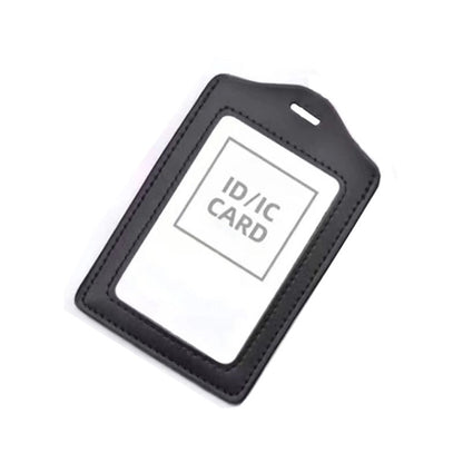 Leather ID Badge Holder