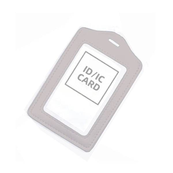 Leather ID Badge Holder