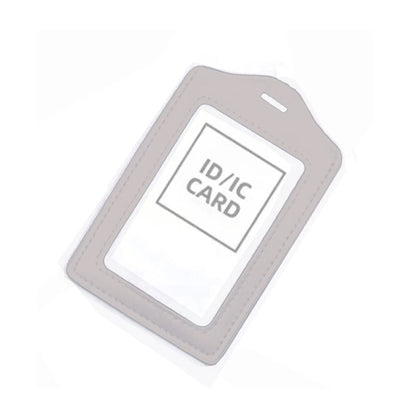 Leather ID Badge Holder
