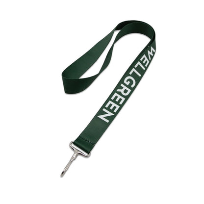 Custom 1" Polyester Lanyard w/ No Swivel J Hook