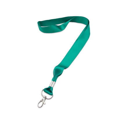 Custom 1" Polyester Lanyard w/ Lobster Claw & Metal Crimp