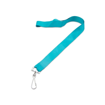 Custom 1" Polyester Lanyard w/ Metal Swivel J Hook