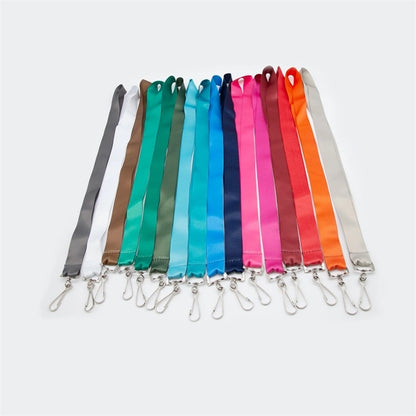 Custom 1" Polyester Lanyard w/ Metal Swivel J Hook