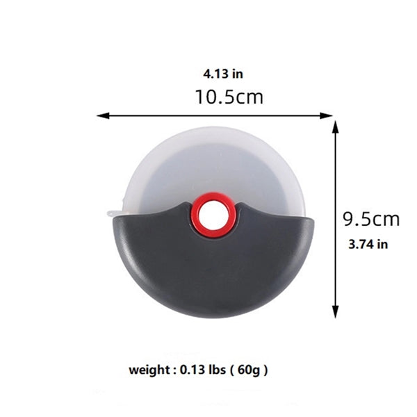 Pizza Cutter Wheel With Lid Roller