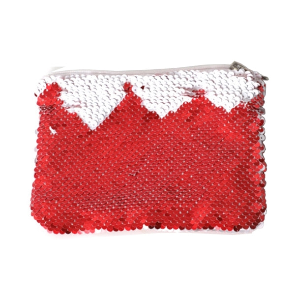Full Color Sequin Zippered Pouch