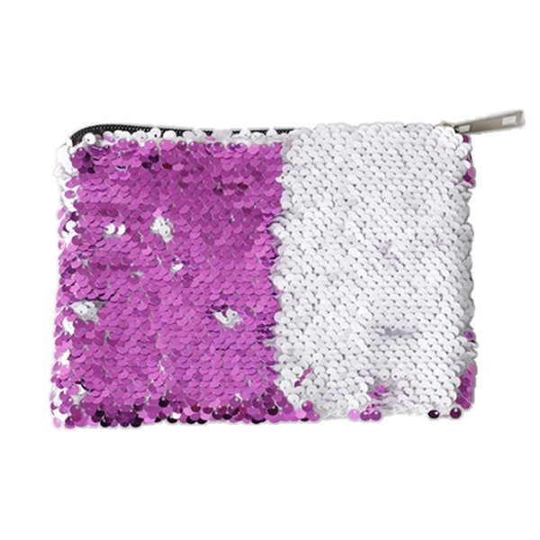 Full Color Sequin Zippered Pouch