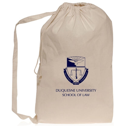 Natural Cotton Laundry Bags for Collegiate (20" x 28")