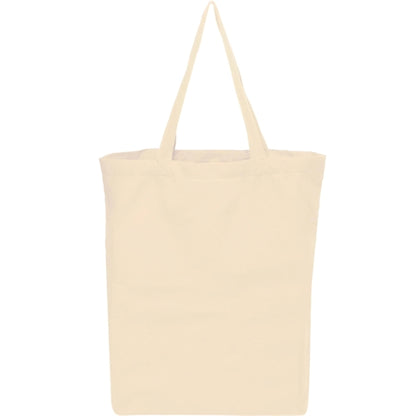 14W x 16H inch Gusseted Cotton Tote Bags