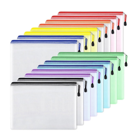 A4 Zipper File Bag