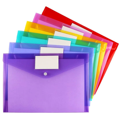 A4 Color Plastic Office Folder