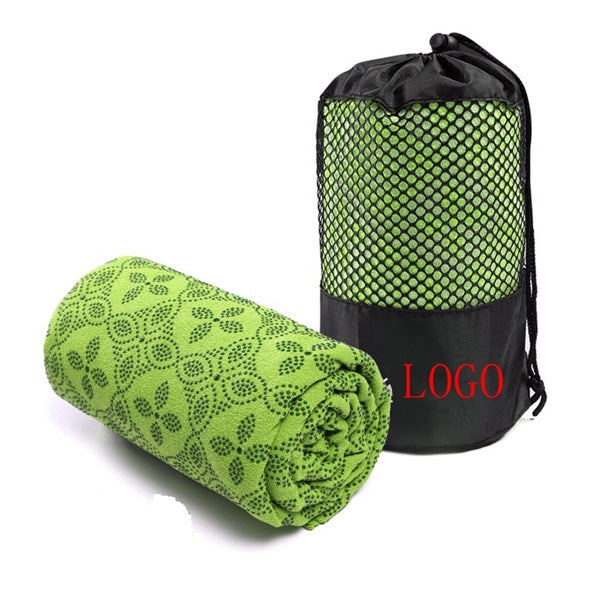 Hot Yoga Mat Towel Non-Slip Sweat Absorbent 32x72inch