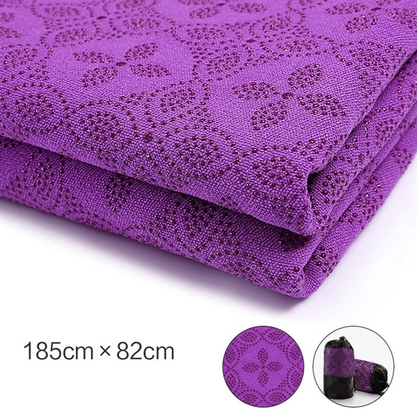 Hot Yoga Mat Towel Non-Slip Sweat Absorbent 32x72inch