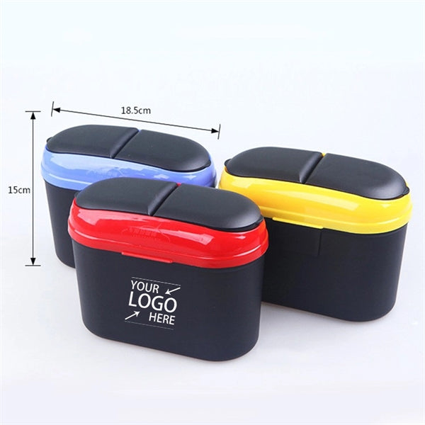 Car Trash Can With Lid