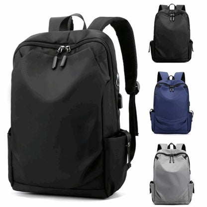 Waterproof Business Travel Laptop Backpack With Usb Charging