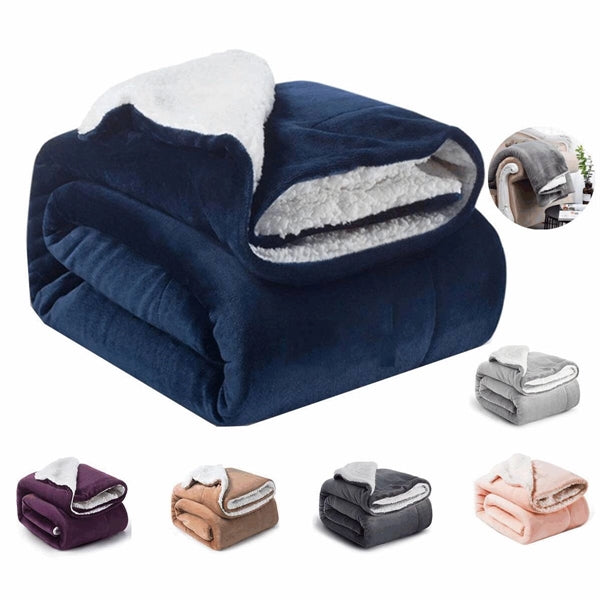 51"X63" Sherpa Fleece Blanket