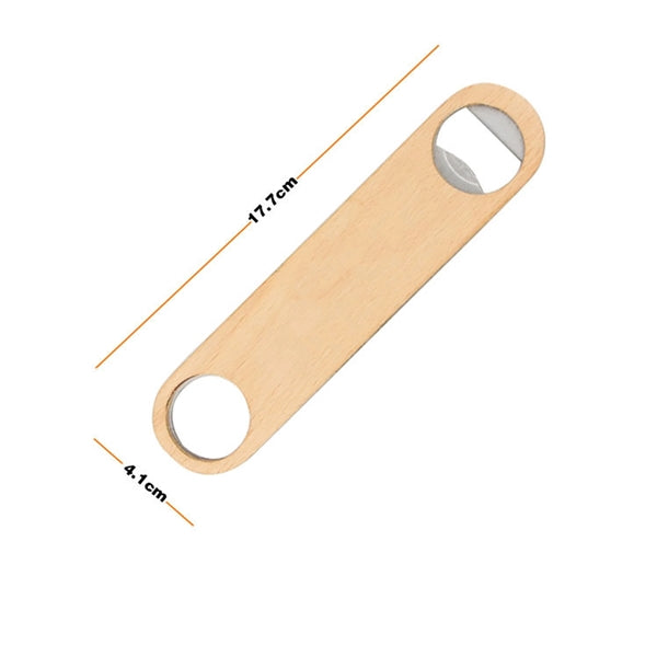 Mini Pub Wood Bottle Opener