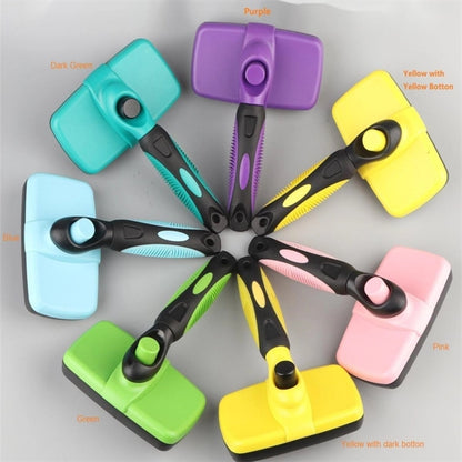 Self-Cleaning Slicker Brush For Dogs
