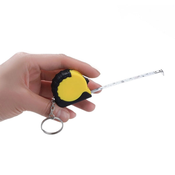 Promotional Customized Mini Tape Measure Key Chain
