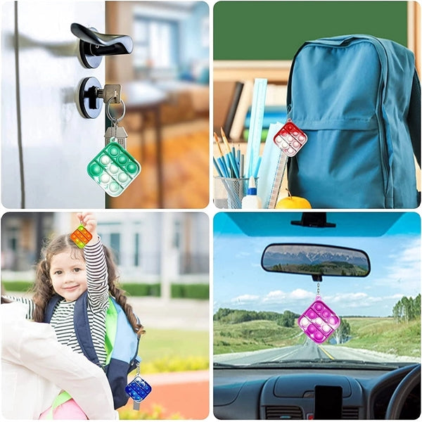 Mini Pop Keychain Fidget Toy