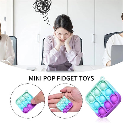 Mini Pop Keychain Fidget Toy