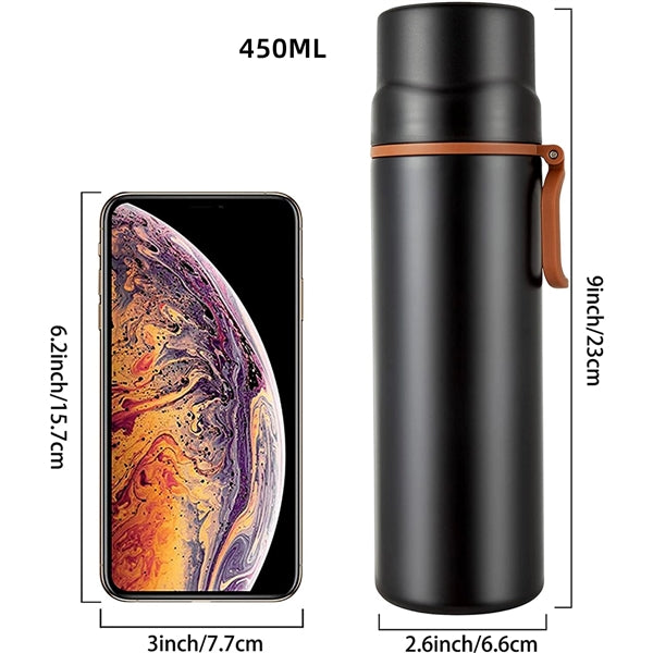 Double Walled Sports Travel Mug With Leakproof Lid