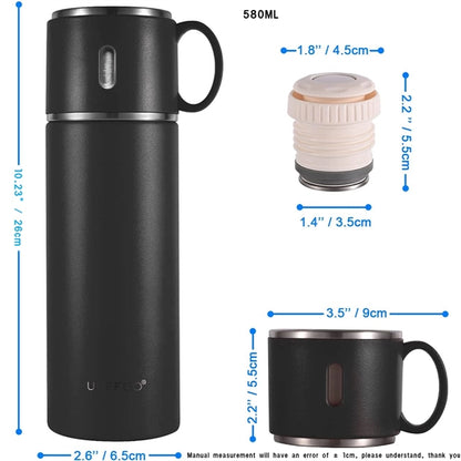 Bullet-Head Stainless Steel Vacuum Insulated Mug
