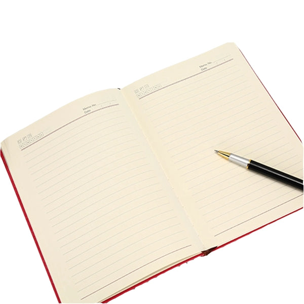 A5 Pu Leather Office Conference Notebook