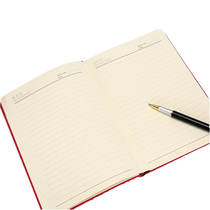 A5 Pu Leather Office Conference Notebook