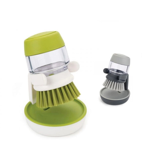 Dish Brush With Soap Dispenser