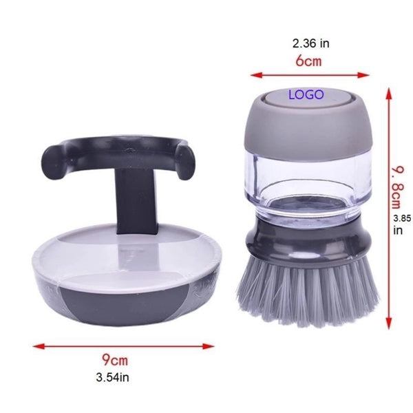 Dish Brush With Soap Dispenser