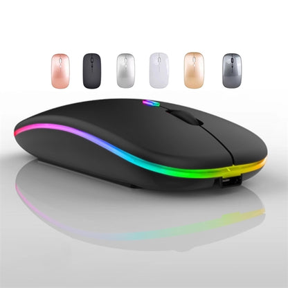 Led Rechargeable Wireless Bluetooth Mouse