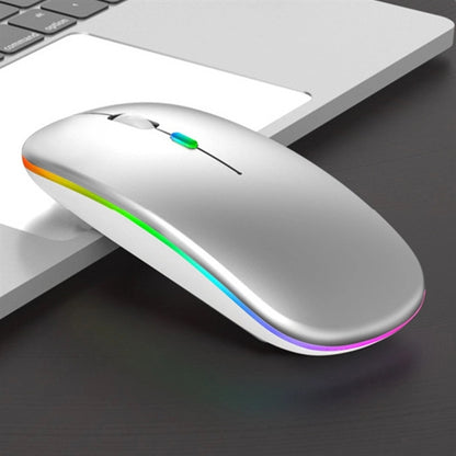 Led Rechargeable Wireless Bluetooth Mouse
