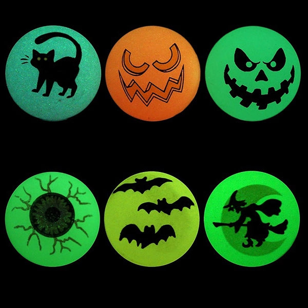 Halloween Glow In The Dark Bouncy Balls