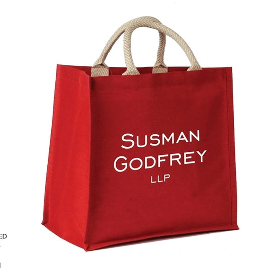 Jute/Cotton Blended Fabric (JUCO) Laminated Shopping Tote