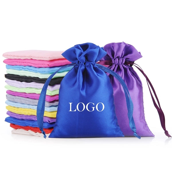 Satin Gift Drawstring Bag
