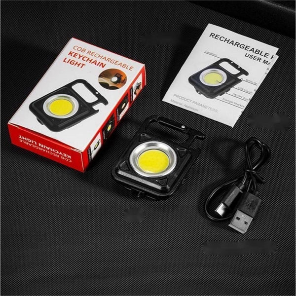 Cob Keychain Flashlight