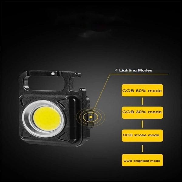Cob Keychain Flashlight